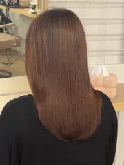 琥珀奶茶棕作品，設計師 🦋𝐊𝐊🦋，新北林口區TRU Hair Salon