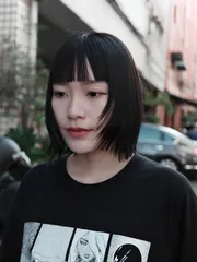 剪髮作品，設計師 Yao，高雄前金區千禧沙龍