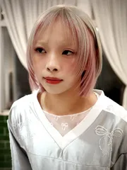 女生短髮作品，設計師 Yao，高雄前金區千禧沙龍