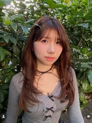 縮毛矯正+內灣燙/層次剪作品，設計師 Resa枘莎，台北松山區Puis