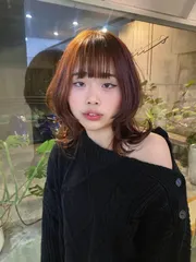 外翹燙作品，設計師 Resa枘莎，台北松山區Puis