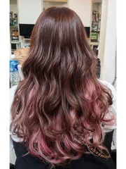 區塊染髮作品，設計師 Erica，新北板橋區GE Hair Studio