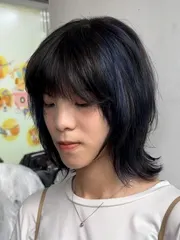 日系挑染作品，設計師 JK，台中北區we shaire
