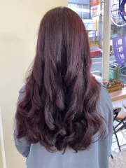 韓系燙髮作品，設計師 JK，台中北區we shaire