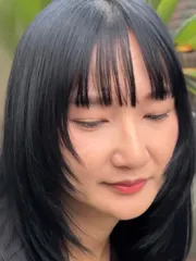免漂質感藍黑設計剪裁作品,設計師 祈平髮型設計師☺️,台南中西區沐澄髮藝府連店