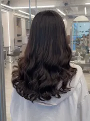 上直下卷電棒燙作品，設計師 Steven，台南南區Holly hair