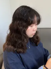 波紋捲作品，設計師 Eno，台南東區KOMMHAIR南紡店