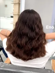 波紋捲作品，設計師 Eno，台南東區KOMMHAIR南紡店