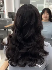 韓系燙髮作品，設計師 Eno，台南東區KOMMHAIR南紡店
