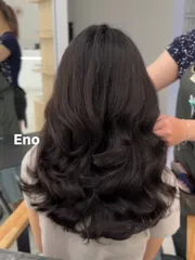 韓系燙髮作品，設計師 Eno，台南東區KOMMHAIR南紡店