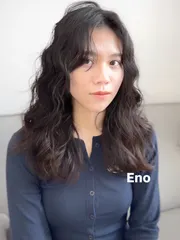 波紋捲作品，設計師 Eno，台南東區KOMMHAIR南紡店