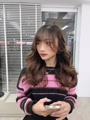 韓系電棒燙作品，設計師 薛加馨，台南東區尤拿成大館