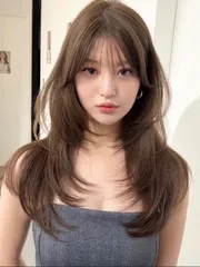 韓系層次燙作品,設計師 ian 設計師,台北大同區He&She Hair Salon