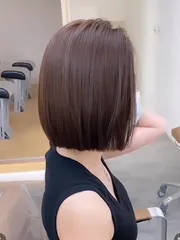 縮毛矯正 齊短髮作品，設計師 髮型師 xuan，台南中西區Komm