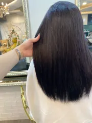 洗髮順吹作品，設計師 您的專屬美髮師葉葉，新北板橋區沐沙藝術沙龍