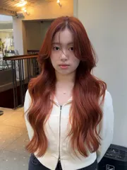 髒髒橘作品，設計師 #熊，台北中山區holly hair 南西店