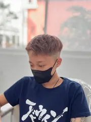 三七分漂髮作品，設計師 Ester江柔，台中北區KOREWA