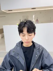 韓系微分紋理燙作品，設計師 Ester江柔，台中北區KOREWA