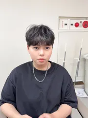 韓系微分蓬鬆燙作品，設計師 Ester江柔，台中西屯區KOREWA
