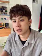 日系短波捲作品，設計師 Ryan，高雄左營區皮卡美髮沙龍二店
