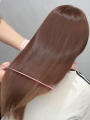 🧋粉奶茶棕作品，設計師 小白，高雄新興區凡雲髮妝造型