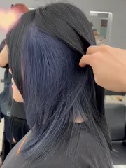 耳圈染作品，設計師 小白，高雄新興區凡雲髮妝造型