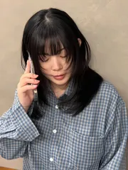 韓系層次剪裁作品，設計師 Ho Li，台北大同區Whenever Hair Salon