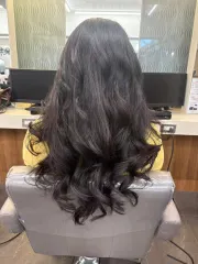 復古浪漫深波紋作品，設計師 CoCo，台北內湖區新宿髮型內湖店