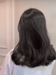 韓系層次燙作品，設計師 Hannah漢娜，台北大安區Sillage hair