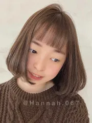 內彎燙作品，設計師 Hannah漢娜，台北大安區Sillage hair