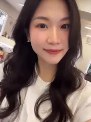韓系大波紋作品，設計師 Hannah漢娜，台北大安區Sillage hair