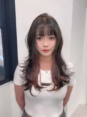 層次設計染作品，設計師 Alisa｜愛麗莎，台北大安區Round2 忠孝一店