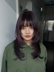層次特殊染作品，設計師 Alisa｜愛麗莎，台北大安區Round2 忠孝一店