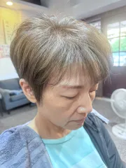 韓系高層次剪裁作品，設計師 惟今，台南東區巧悅hair