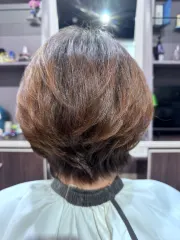 韓系剪裁作品,設計師 惟今,台南東區巧悅hair