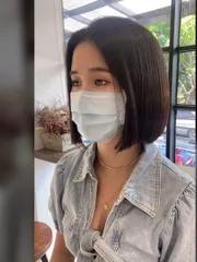 女生短髮作品，設計師 小黑ÖÄ👊🏽，新北林口區Happyhair 林口店