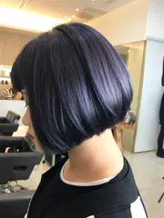 鮑伯剪裁、漂髮設計作品，設計師 Bella，台南北區XU hair salon