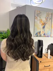 挑漂作品，設計師 Bella，台南北區XU hair salon