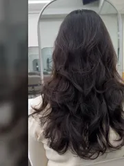 浪漫捲髮作品，設計師 Rebecca💋，新北板橋區1997's Hair Salon