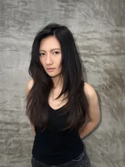 韓系層次剪裁作品，設計師 Welltin鄭沁，台南中西區Raw原生府前店
