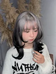 暹羅貓髮色 銀白&霧黑🤍🐈‍⬛