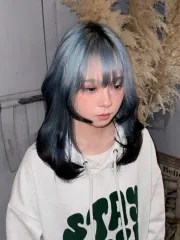 暹羅貓髮色 水藍🩵