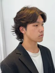 中長髮歐美卷作品，設計師 Rick，桃園中壢區Sieg 中壢威尼斯店