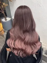 手刷漸層作品，設計師 Vito (小V），桃園桃園區仨 hair studio