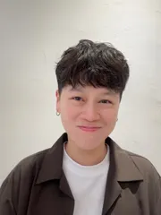 女短燙髮作品，設計師 Kelly，台北大安區GO_ON HAIR SALON
