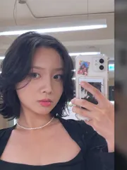 韓系燙髮作品，設計師 Kelly，台北大安區GO_ON HAIR SALON