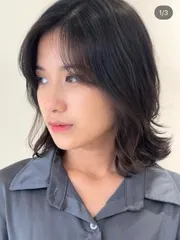 韓系燙髮作品，設計師 Kelly，台北大安區GO_ON HAIR SALON