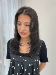 層次作品，設計師 Sandy，台北信義區Komm hair市府店