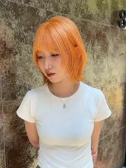 喜歡特殊髮色作品，設計師 Sandy，台北信義區Komm hair市府店