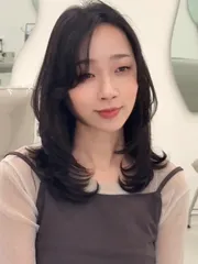層次c彎燙作品，設計師 Leni，台北中山區space.h南京店